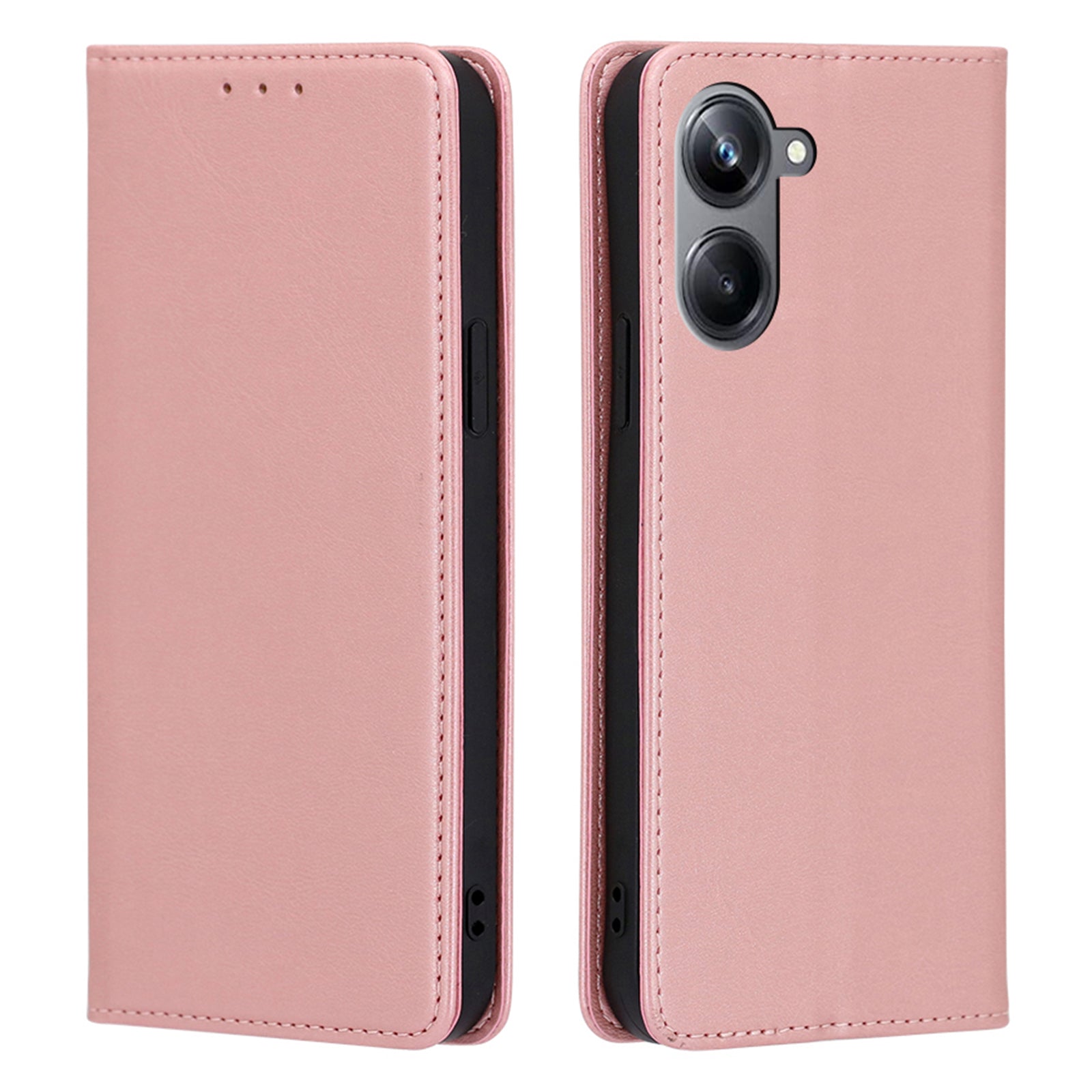 For Realme 10 Pro 5G Calf Texture Phone Case Magnetic Auto Closing PU Leather Wallet Stand Cover For Realme 10 Pro 5G Calf Texture Phone Case Magnetic Auto Closing PU Leather Wallet Stand Cover